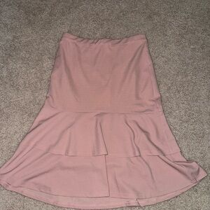 JessaKae Pink Midi Skirt